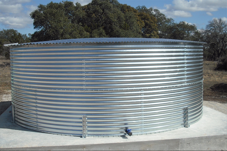 Contain Water Tanks - Dome Roof Steel Water Tanks